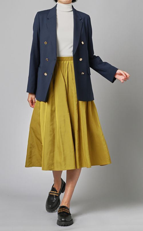 ギャザーフレアスカート