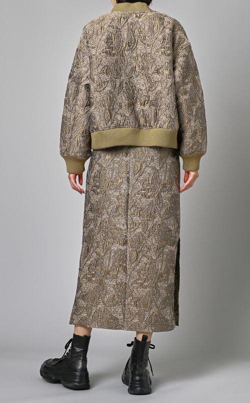 ジャガードMA-1ブルゾン