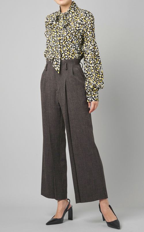 ツイルワイドパンツ