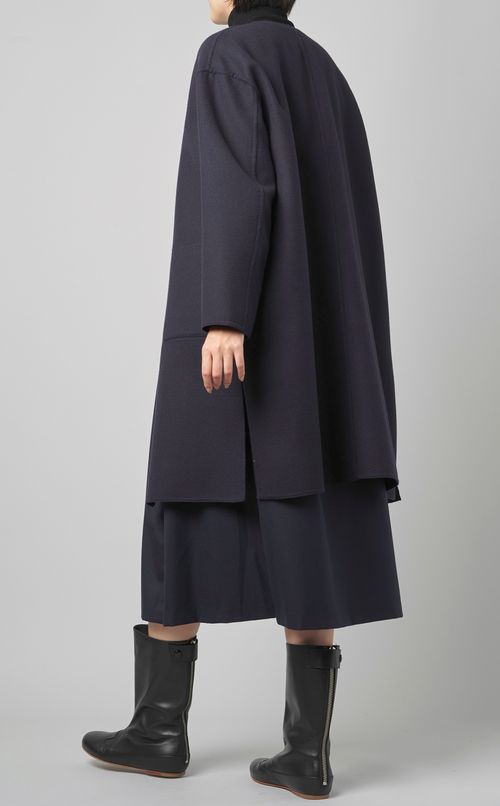 ダブルフェイスリバーコート