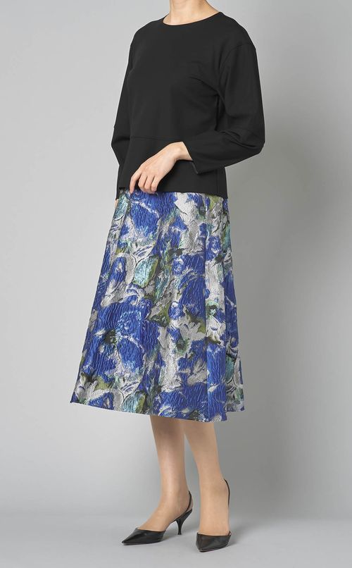 ソフトジャージブラウス