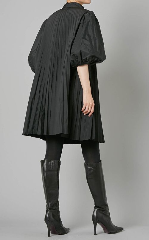 ボウタイタフタワンピース