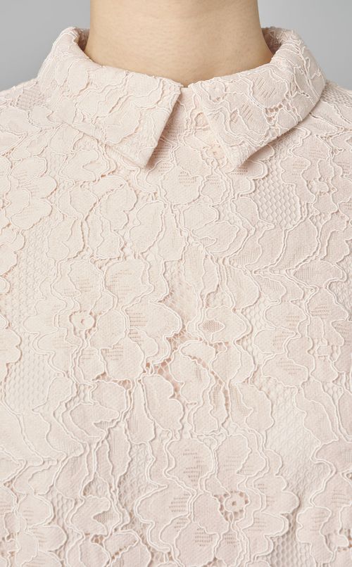 ケープ風レースワンピース