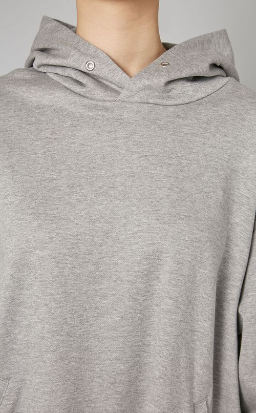 サイドプリーツフードワンピース