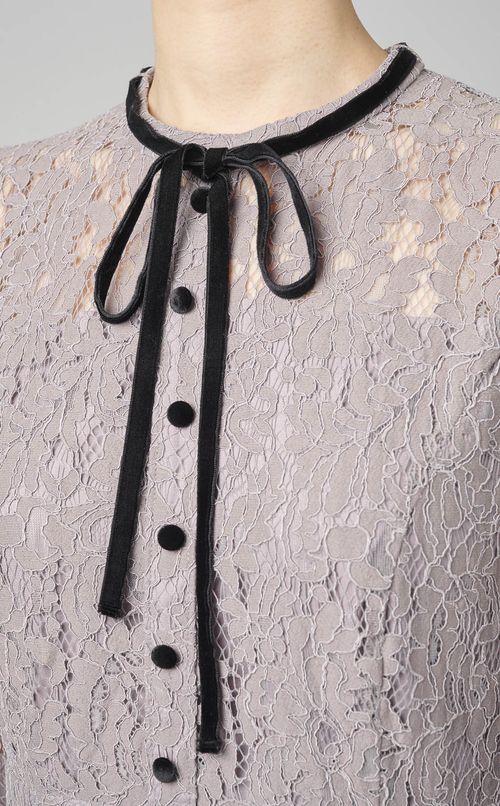 ボウタイレースマーメイドワンピース