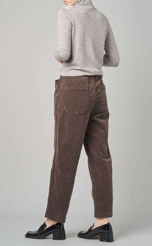 コーディロイイージーベイカーパンツ