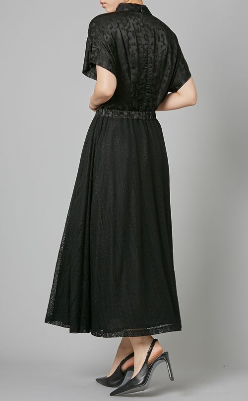 2way音符ジャガードワンピース