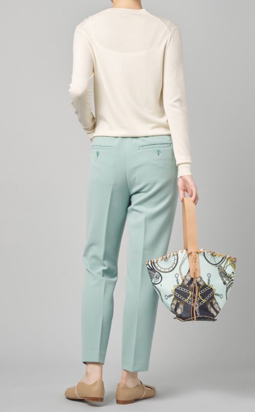 マルチプリントバケツ型バッグ