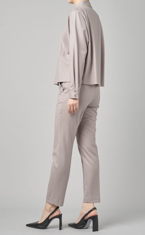 ストレッチウールシャツ