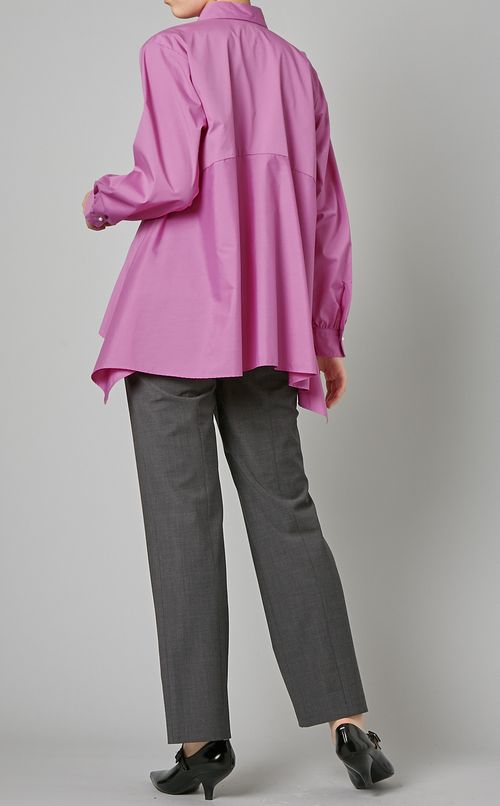 イレギュラーヘムシャツ