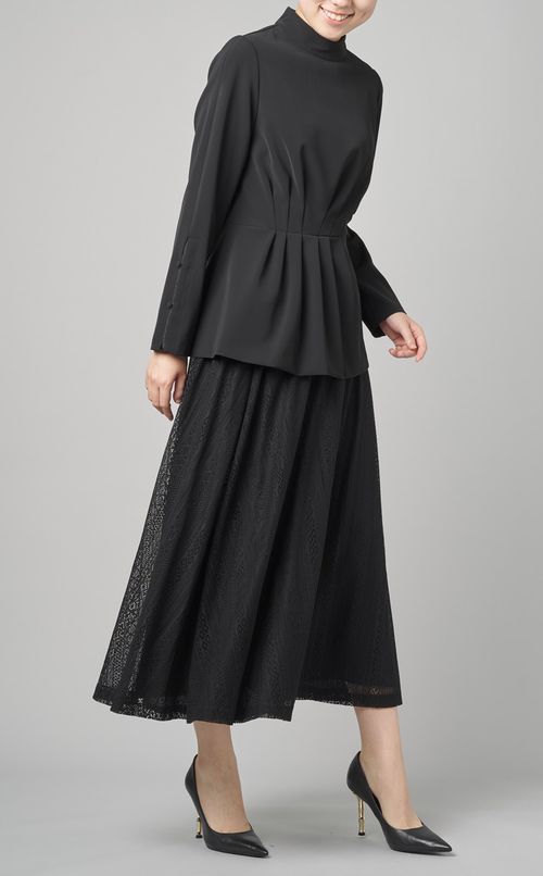 2way音符ジャガードワンピース