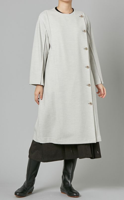 ウールジャージーコート