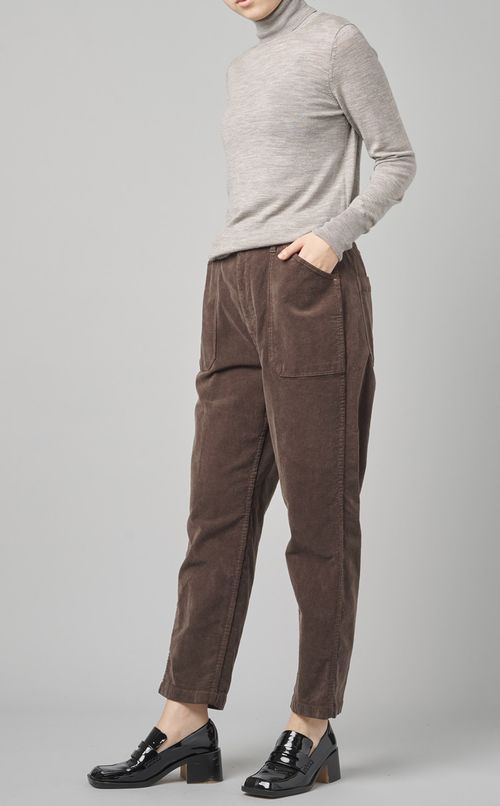 コーディロイイージーベイカーパンツ