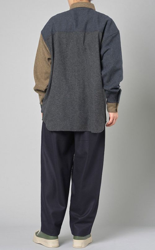 コットンツイードクレイジーシャツ