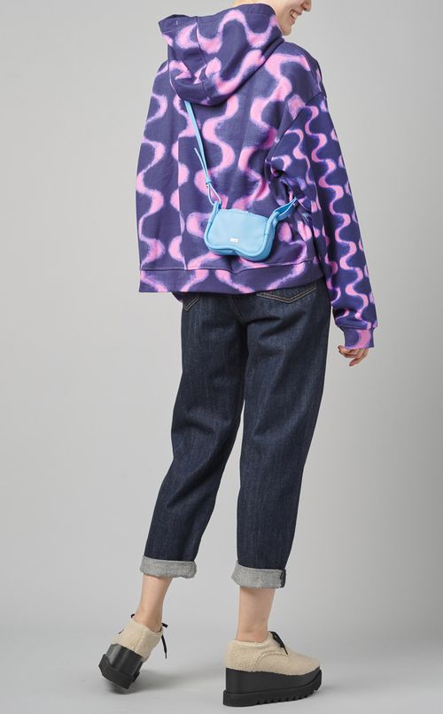 総柄ロングスリーブスウェット