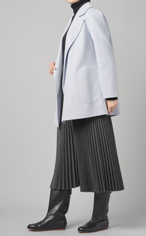 ウールカシミヤショートコート