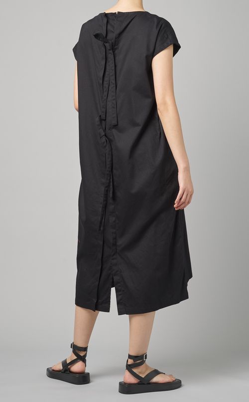 コットンフレンチスリーブワンピース