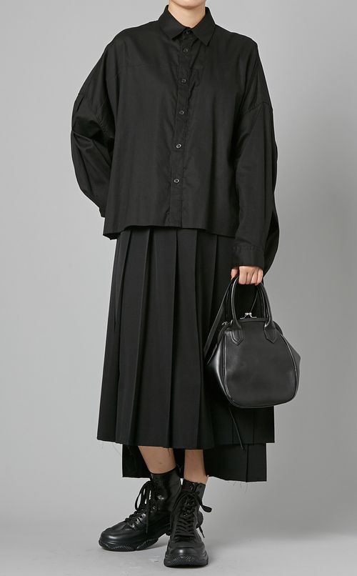 コットンドルマンスリーブブラウス