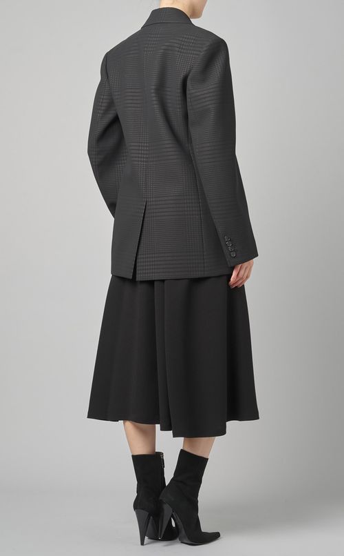 グレンチェックテーラードジャケット