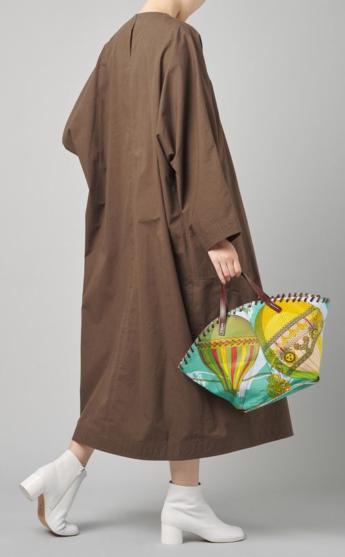 コットンスモックワンピース