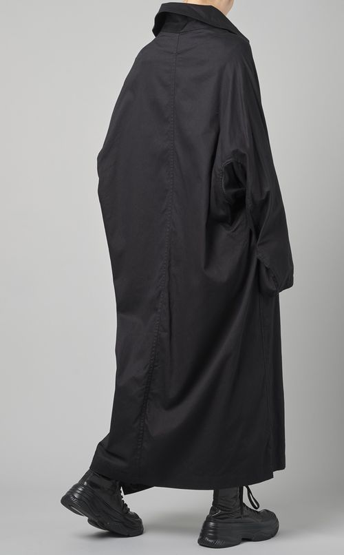 コットンオーバーサイズロングコート