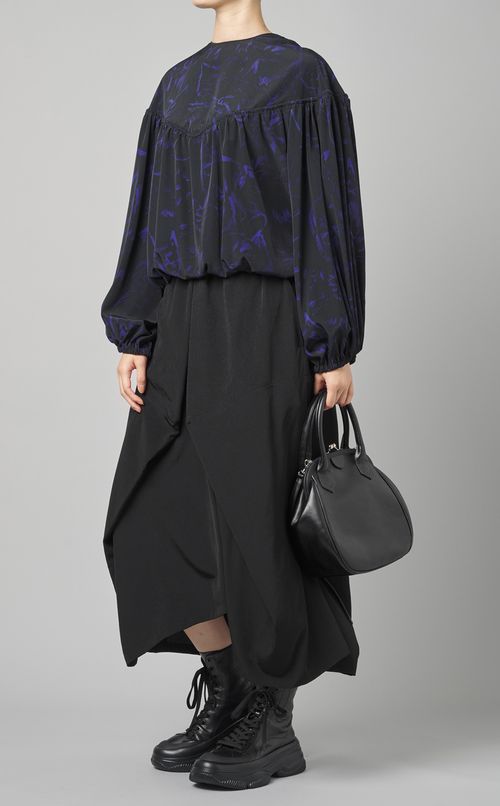 スムースレザーガマグチバッグ