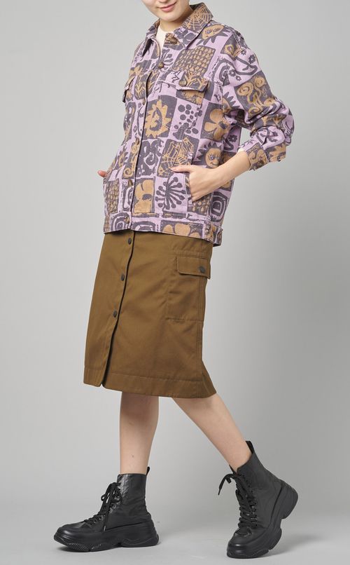 プリントトラッカージャケット