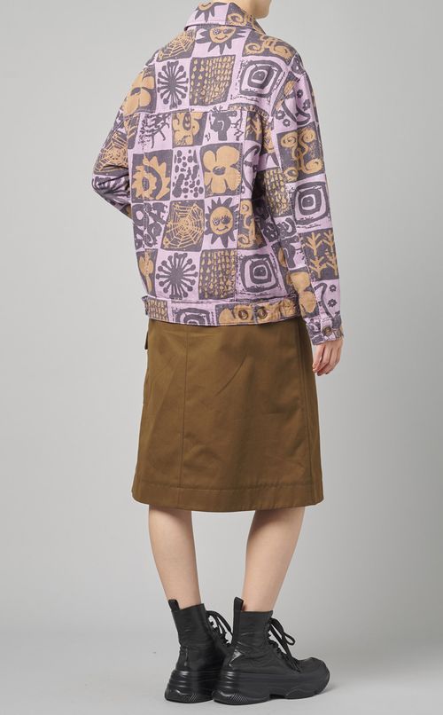 プリントトラッカージャケット