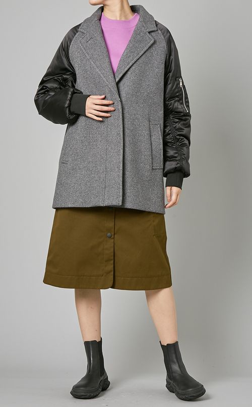 シアーデザインフリルカットソー