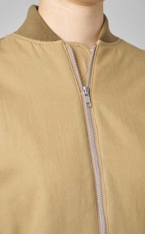 リネンウールツイルブルゾン