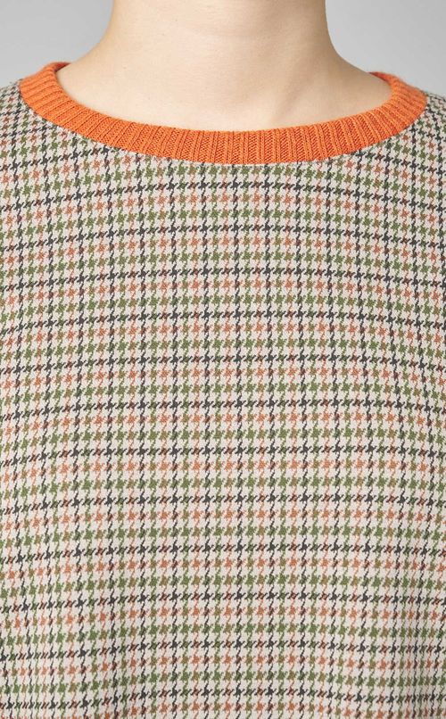 パッチワークジャージープルオーバー