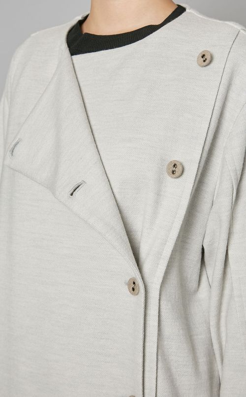 ウールジャージーコート