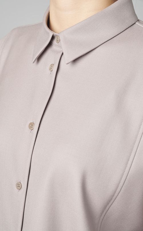 ストレッチウールシャツ