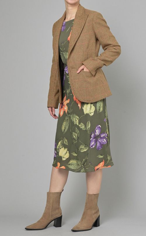 ウール混テーラードジャケット