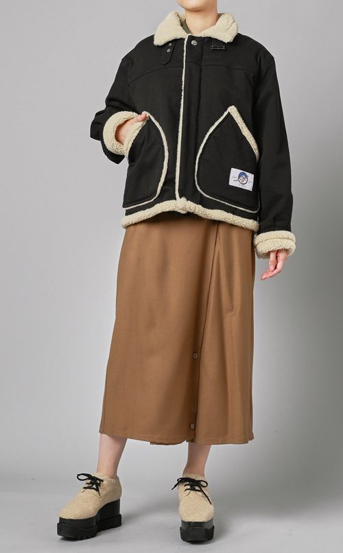 アシンメトリーデザインパンツ