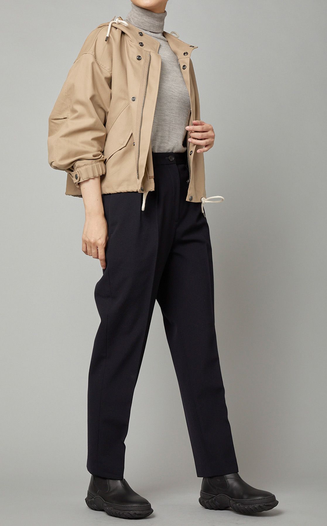 MACPHEE｜クロップドモッズコート