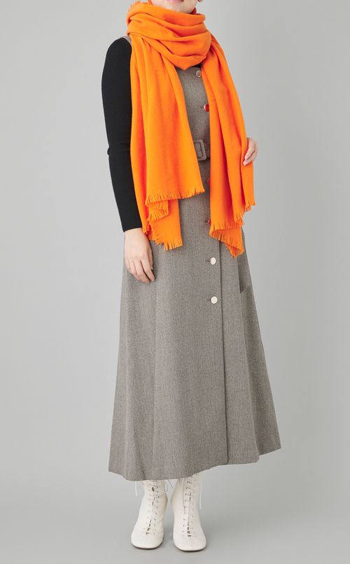 ダブルヘリンボーンジレワンピース