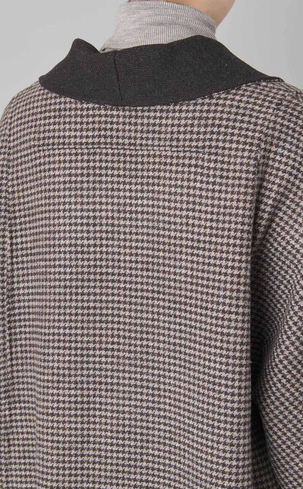 ショールカラーロングコート