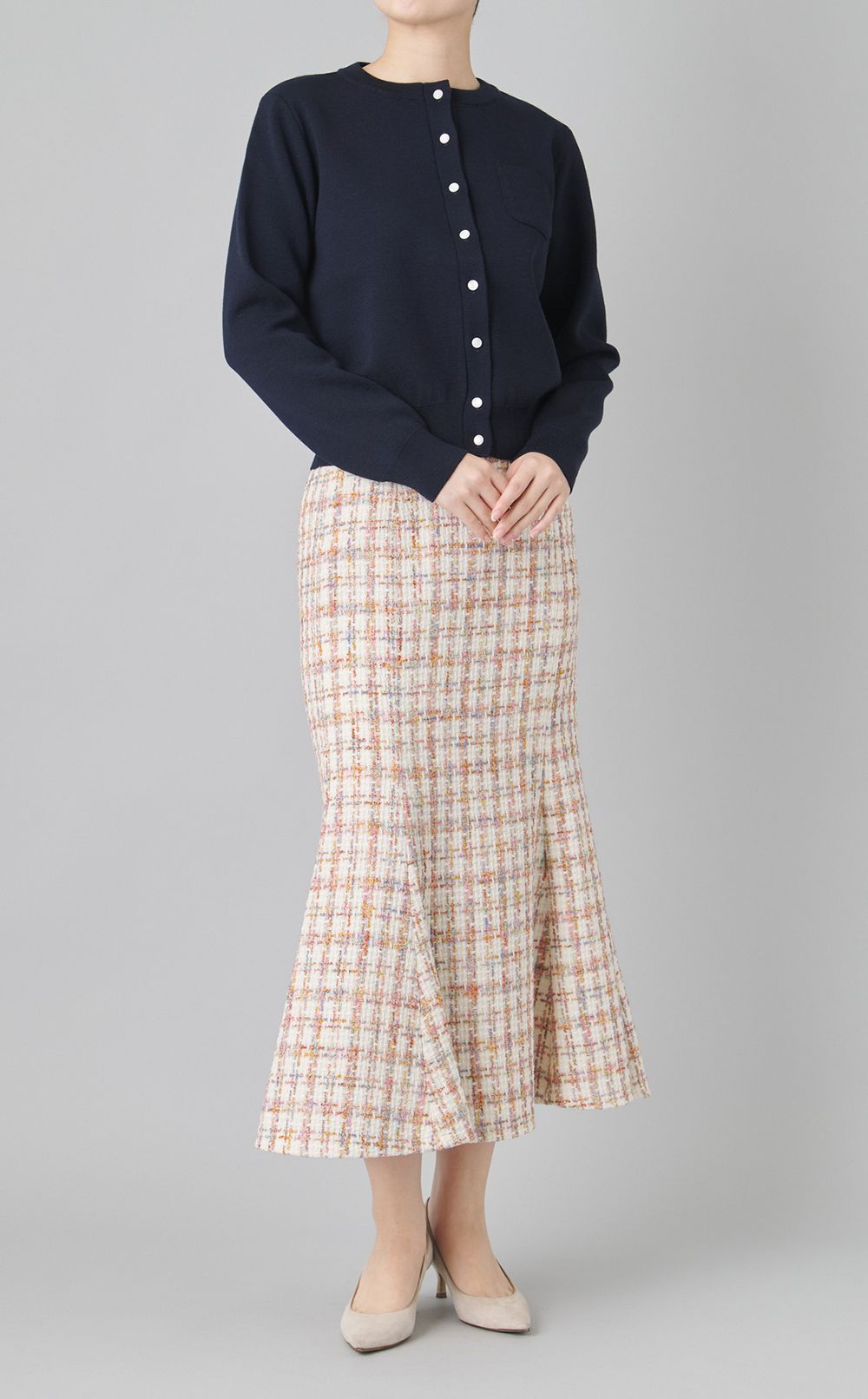 【別注】ミラノリブクルーカーディガン