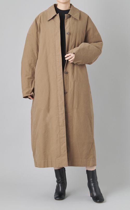 ロングステンカラーコート