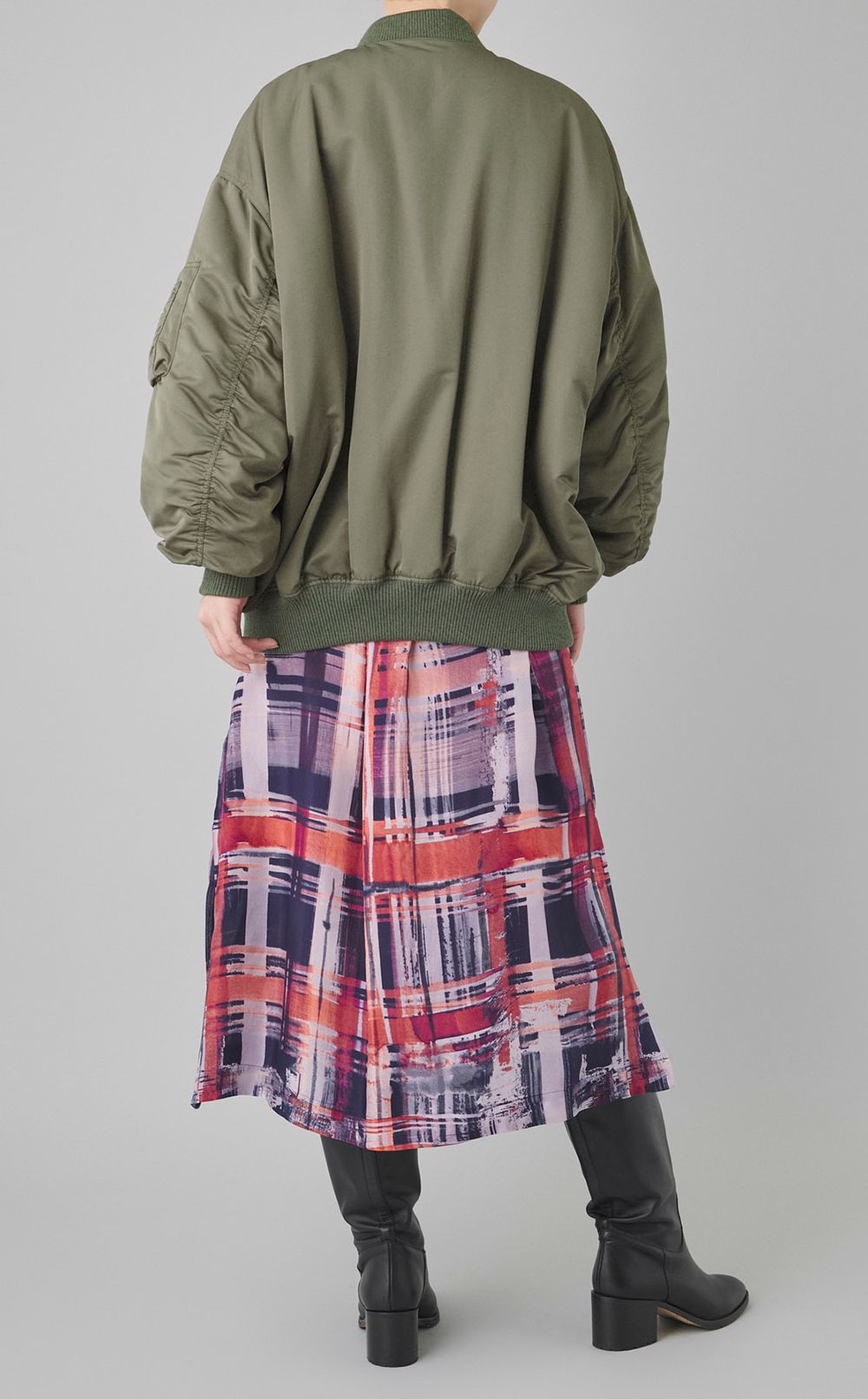 ギャザースリーブボリュームMA-1