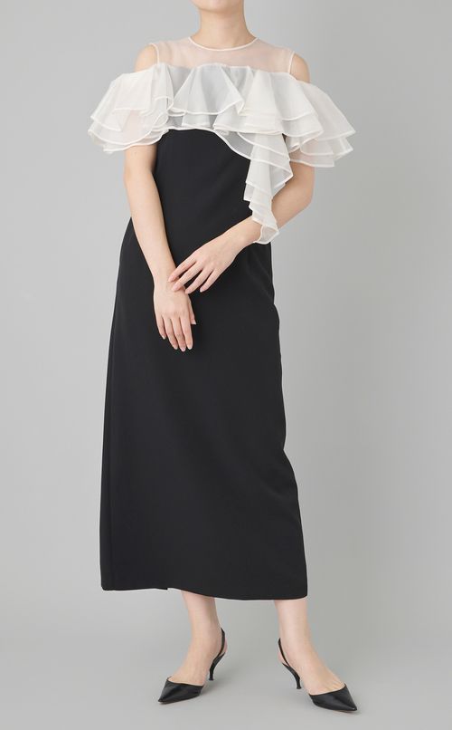 ラッフルフローワンピース