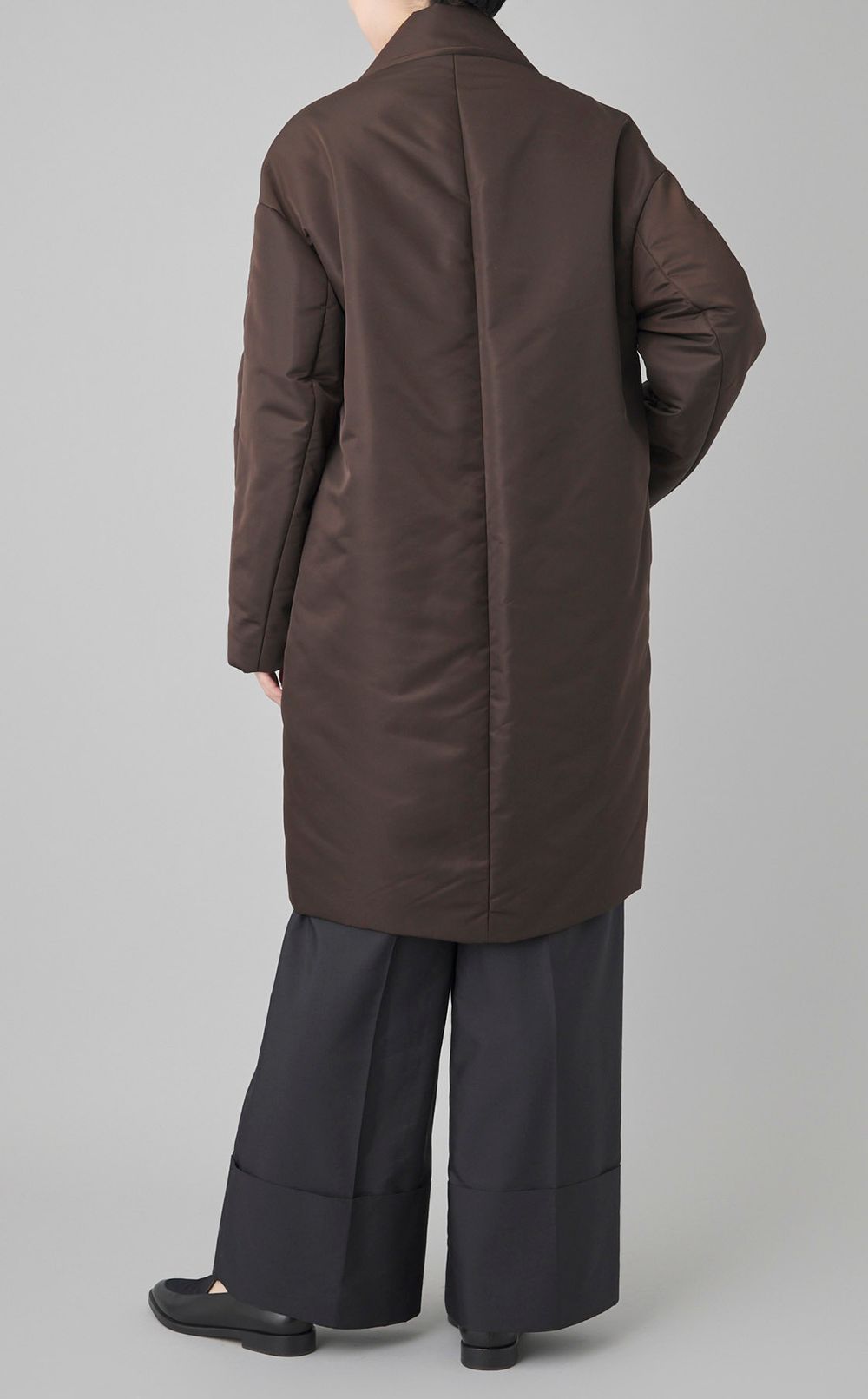 ナイロンパディングコート