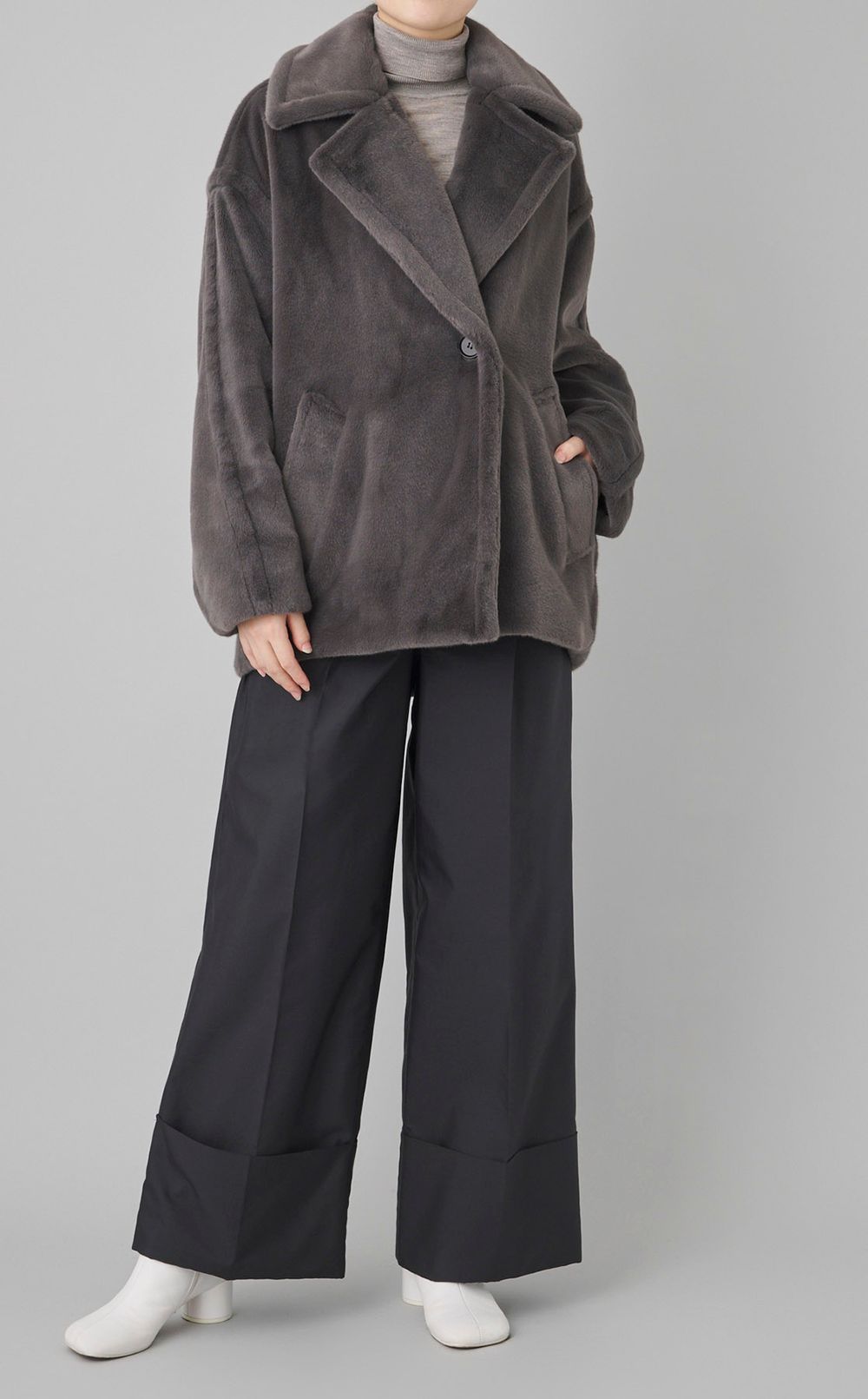 ボアミドルコート