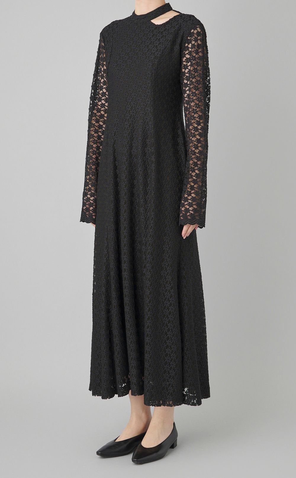 3D フラワーレースワンピース