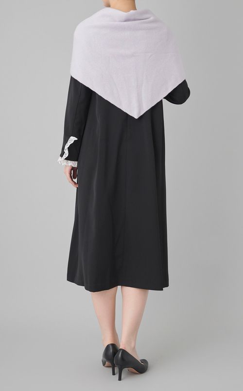 トライアングルカシミヤニットストール