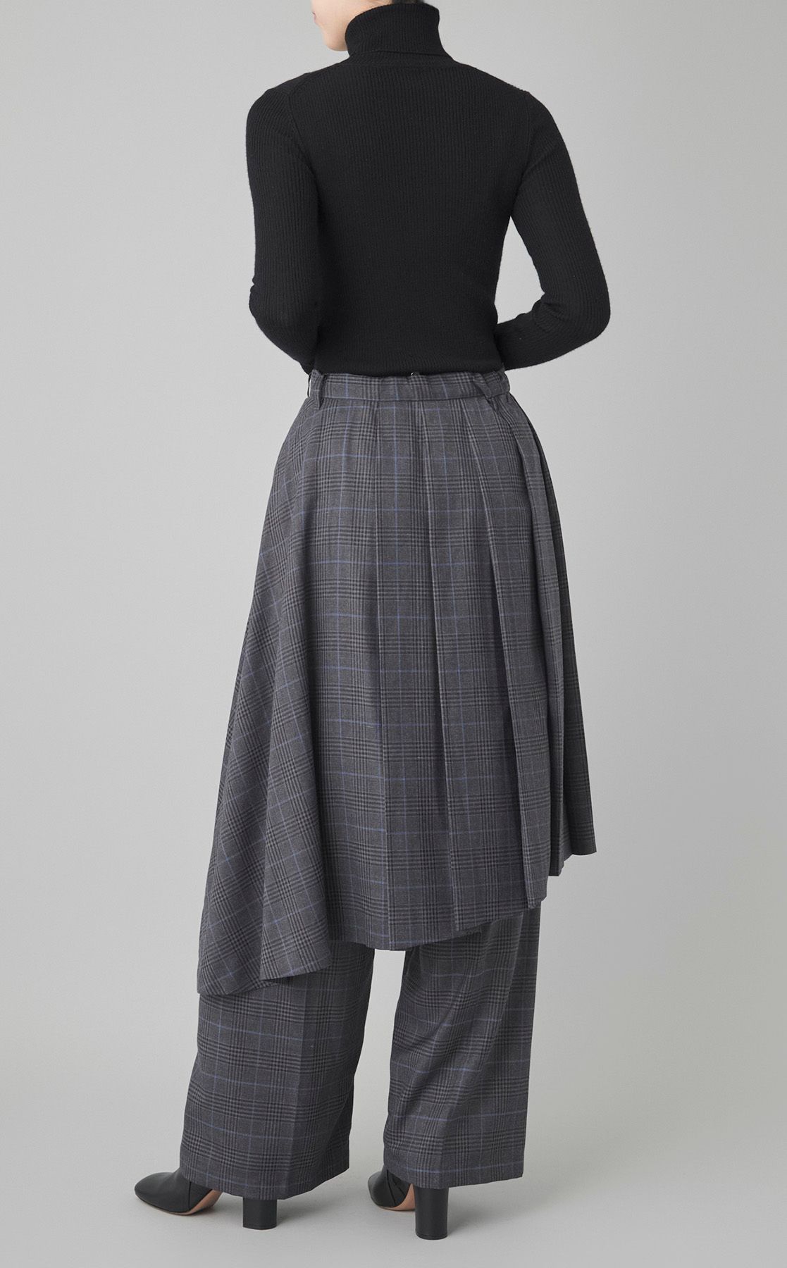 MAISON SPECIAL プリーツスカートレイヤードパンツ MAISON SPECIAL｜プリーツスカートレイヤードパンツ