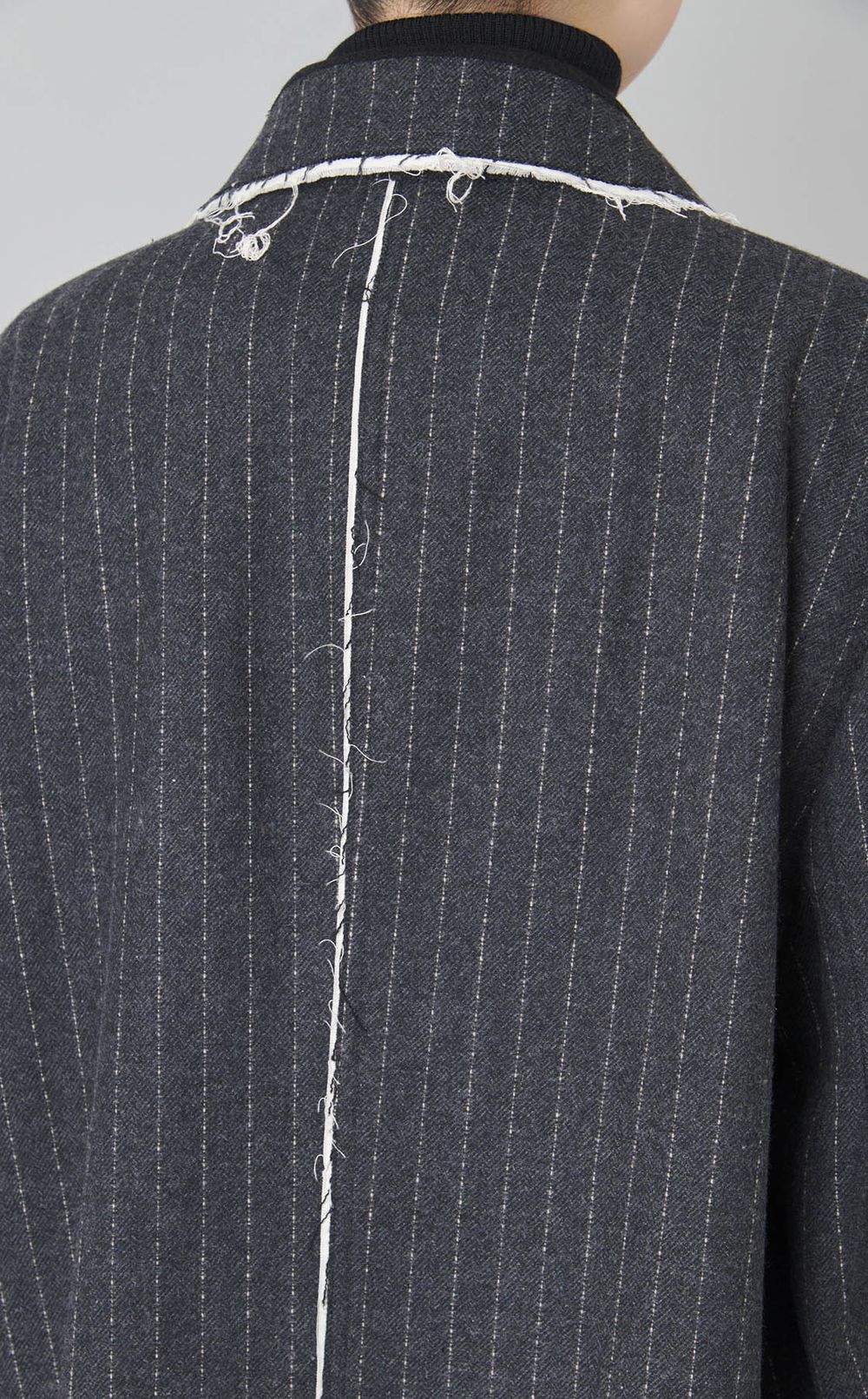 フードスカーフジャケットコート