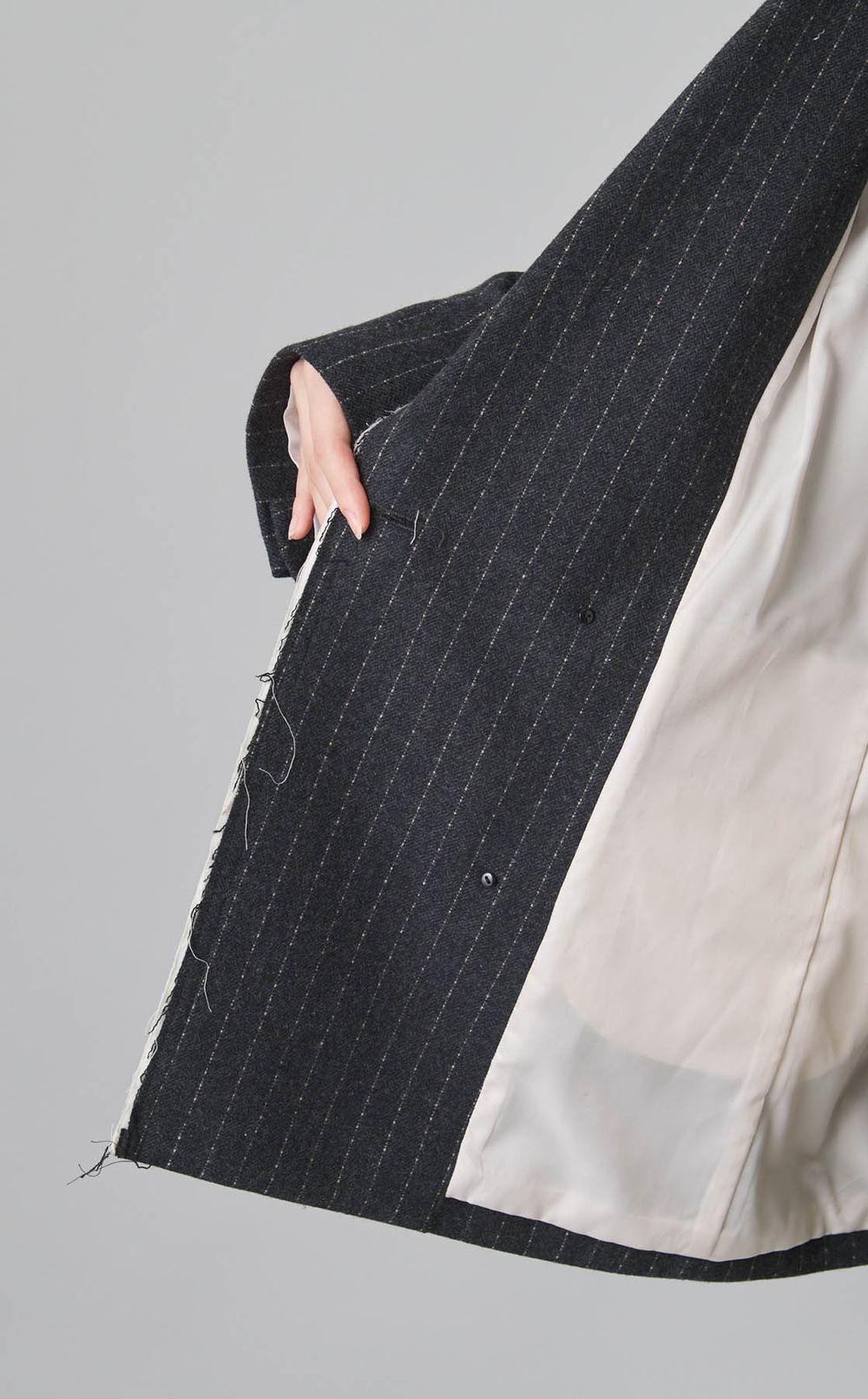 フードスカーフジャケットコート