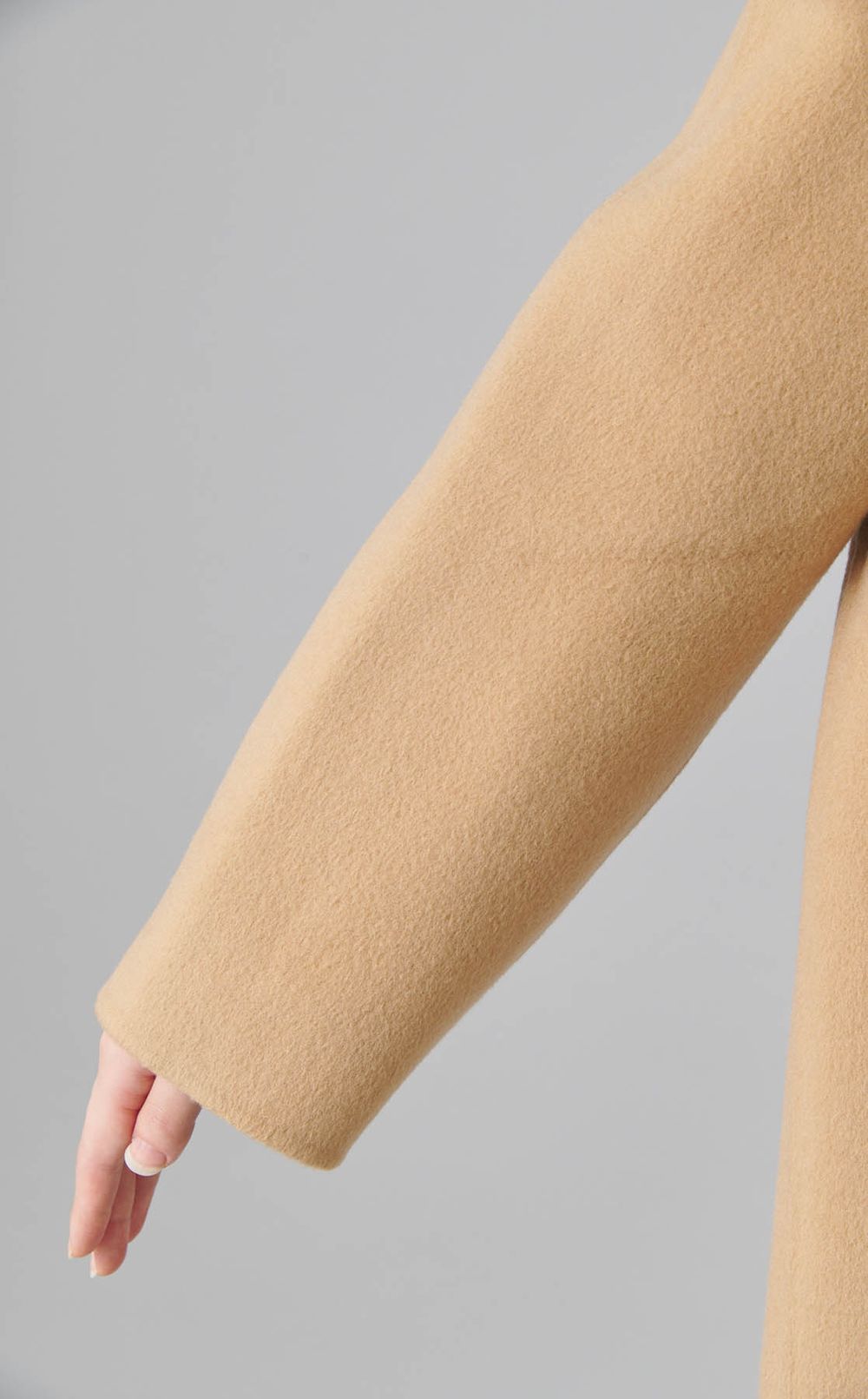 ダブルフェイスコクーンコート